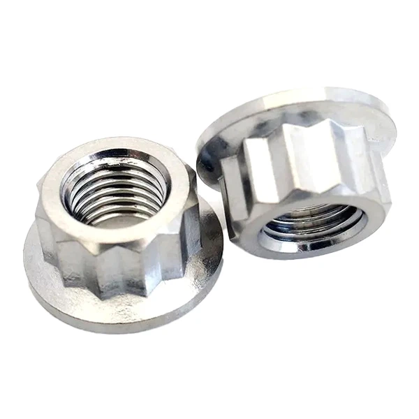 Gr5 Titanium Hex Flange Nut