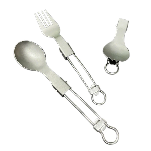 Tytanowy Spork kempingowy